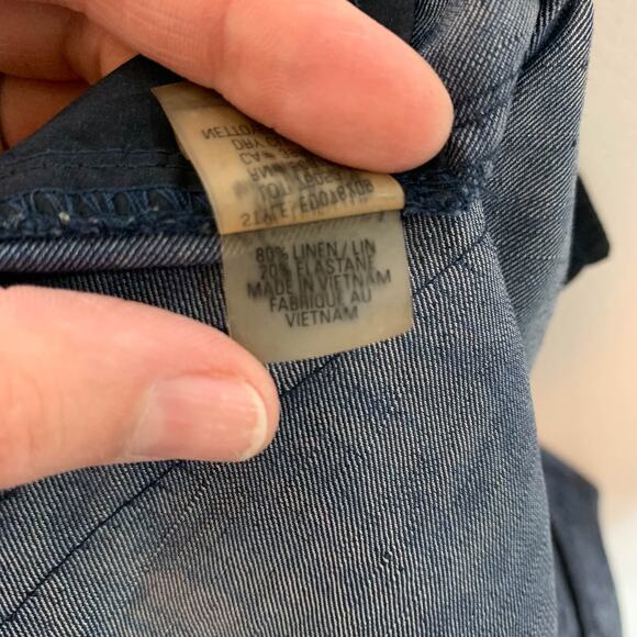 ELIE TAHARI python print pants low rise skinny leg blue y2k club kid 2467 - Picture 10 of 13